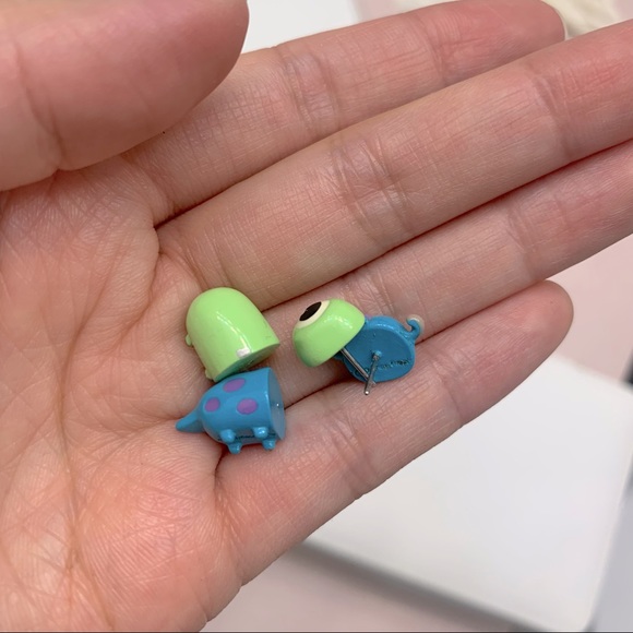 Disney Monster Inc. Mike and Sulley Tsum Tsum Earrings - Picture 6 of 6